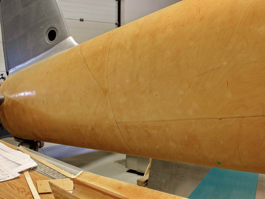de Havilland Mosquito woodgrain Fuselage woodgrain on the de Havilland Mosquito